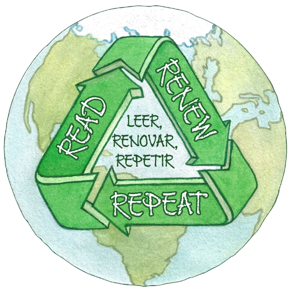 Read, Renew, Repeat LOGO