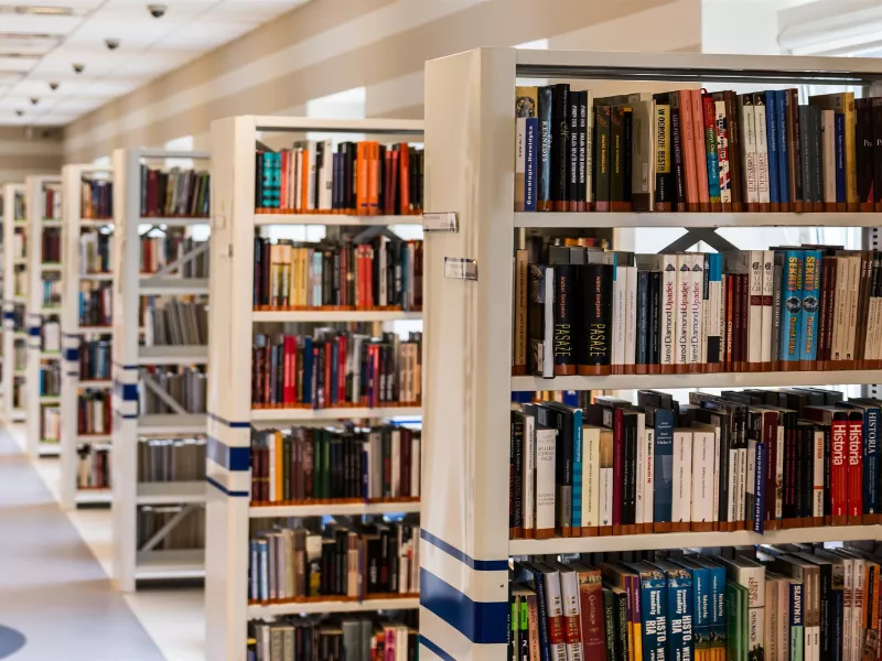 library stacks